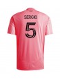 Inter Miami Sergio Busquets #5 Kotipaita 2025-26 Lyhythihainen Inter Miami Sergio Busquets #5 Kotipaita 2025-26 Lyhythihainen